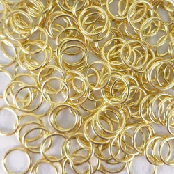 Kółko do ramiączek 6,8,10mm/200szt złote 2619 Kółko do ramiączek 6,8,10mm/200szt złote 2619