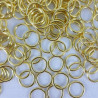 Strap rings 6, 8, 10, 12, 16 mm / 200 pcs gold 2619 E
