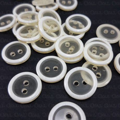 Polyester button 15mm/144pcs 4030