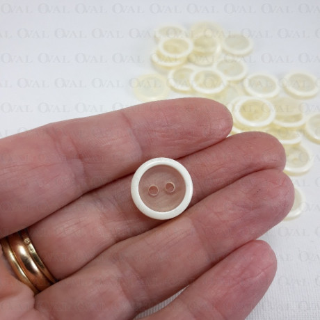 Polyester button 15mm/144pcs 4030
