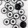 Polyester button 15mm/144pcs 4037