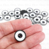 Polyester button 15mm/144pcs 4037