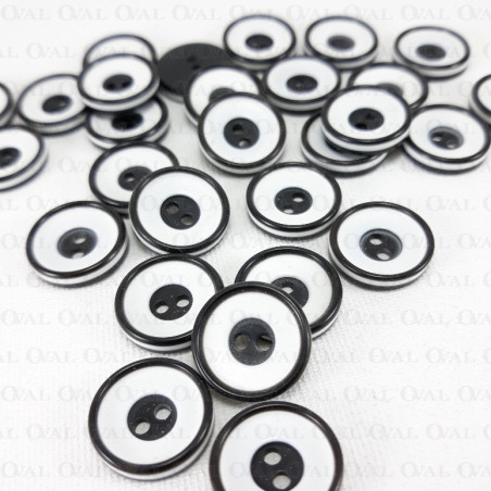 Polyester button 15mm/144pcs 4037