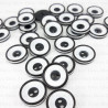 Polyester button 15mm/144pcs 4037