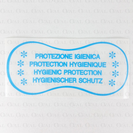 Nalepki higieniczne do bielizny 100,500,1000szt  4039