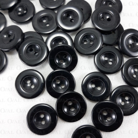 Polyester button 15mm/10 or 144 pcs 4041