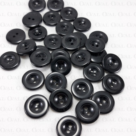 Polyester button 15mm/10 or 144 pcs 4041