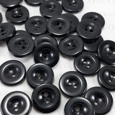 Polyester button 15mm/10 or 144 pcs 4041