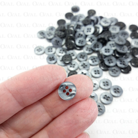 Guzik poliestrowy 9mm/100szt  4045