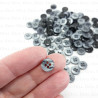Polyester button 9mm/100pcs 4045