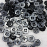 Polyester button 9mm/100pcs 4045