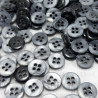 Polyester button 9mm/100pcs 4045