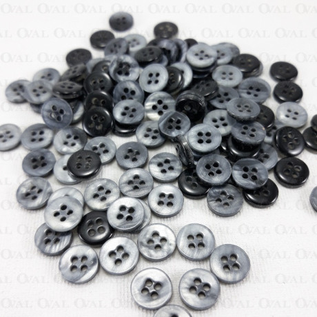 Polyester button 9mm/100pcs 4045
