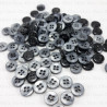 Polyester button 9mm/100pcs 4045