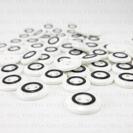 Guzik poliestrowy 12,5mm/100szt  4046