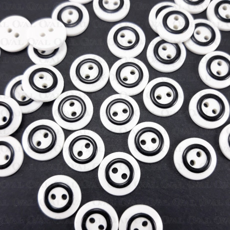 Polyester button 12.5mm/100pcs 4046