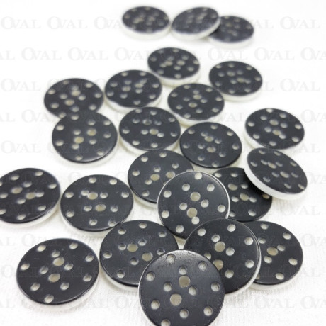 Guzik poliestrowy 15mm/10 lub144szt  4047