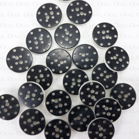 Polyester button 15mm/144pcs 4047
