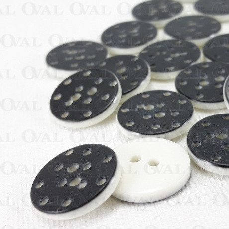 Polyester button 15mm/144pcs 4047