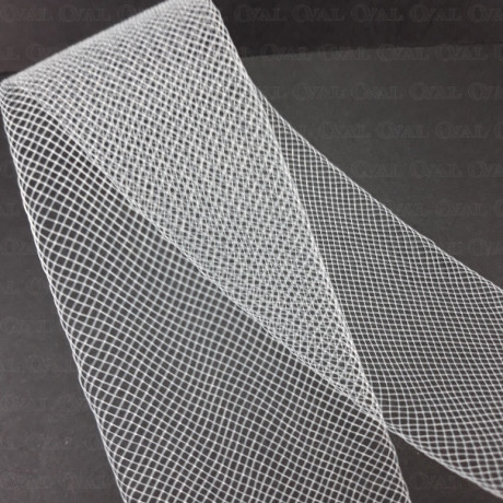 Krynolina 45mm/30y biała 4027