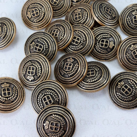 Metal buttons 22mm/1 piece 4052