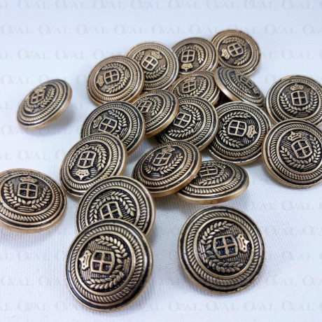 Metal buttons 22mm/1 piece 4052