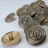 Metal buttons 22mm/1 piece 4052