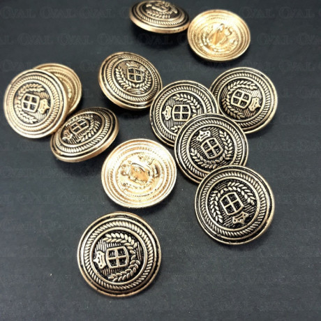 Metal buttons 22mm/1 piece 4052