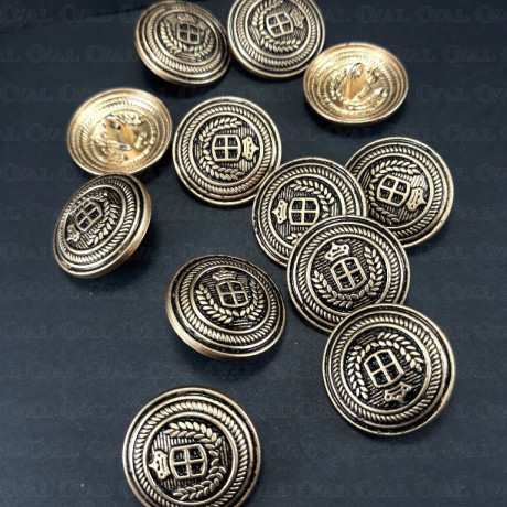 Metal buttons 22mm/1 piece 4052