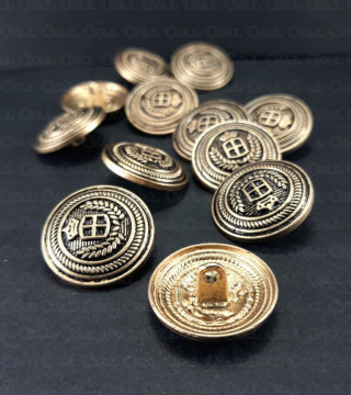 Metal buttons 22mm/1 piece 4052