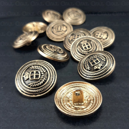 Metal buttons 22mm/1 piece 4052