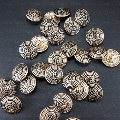 Metal buttons 17.5mm/1 piece 4053