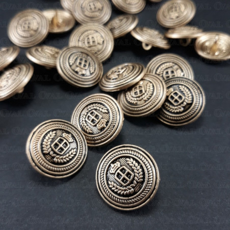 Metal buttons 17.5mm/1 piece 4053