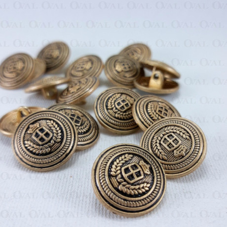 Metal buttons 17.5mm/1 piece 4053