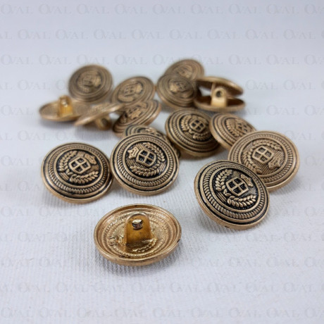Metal buttons 17.5mm/1 piece 4053