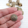 Metal buttons 17.5mm/1 piece 4053