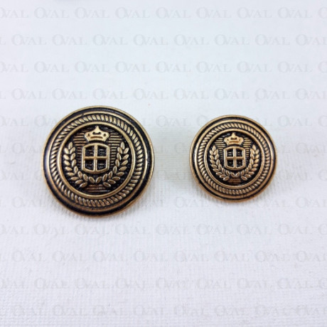Metal buttons 17.5mm/1 piece 4053