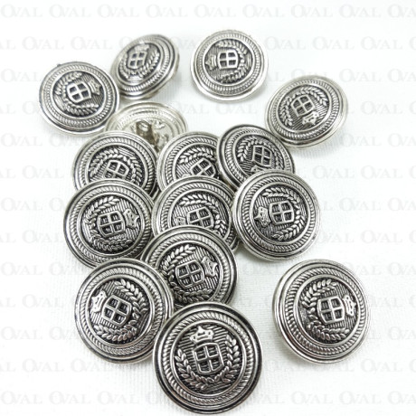 Metal buttons 22.9mm/1 or 100 pcs 4054