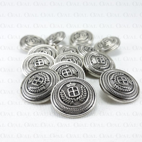 Metal buttons 22.9mm/1 or 100 pcs 4054