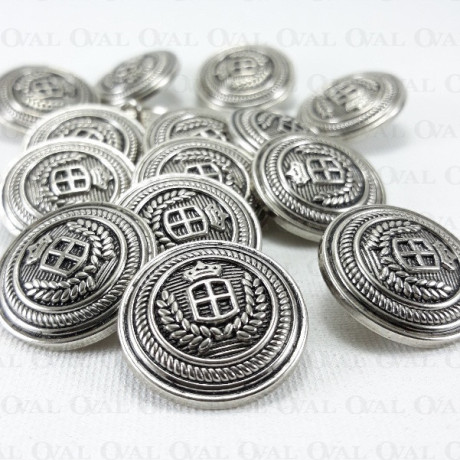 Metal buttons 22.9mm/1 or 100 pcs 4054