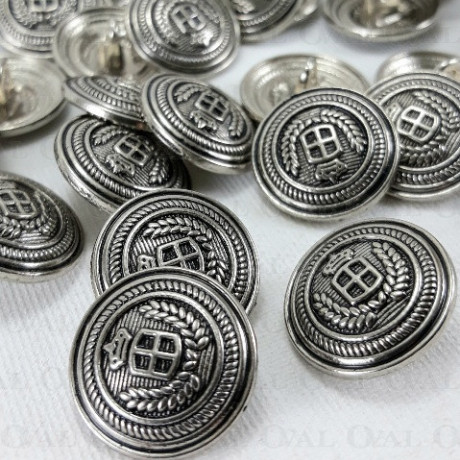 Metal buttons 17.5mm / 1 or 100 pcs 4055