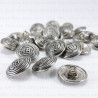 Metal buttons 17.5mm / 1 or 100 pcs 4055