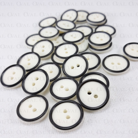 Polyester button 15mm/144pcs 4058