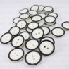 Polyester button 15mm/144pcs 4058