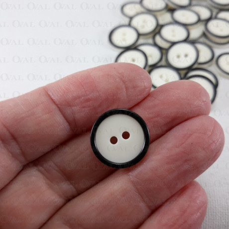 Polyester button 15mm/144pcs 4058