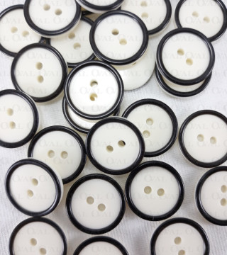 Polyester button 15mm/144pcs 4058