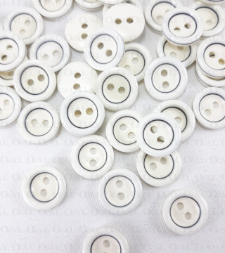 Polyester button 15mm/144pcs 4059
