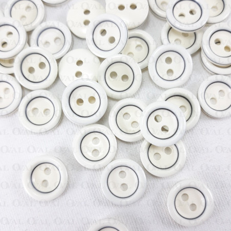 Polyester button 15mm/144pcs 4059