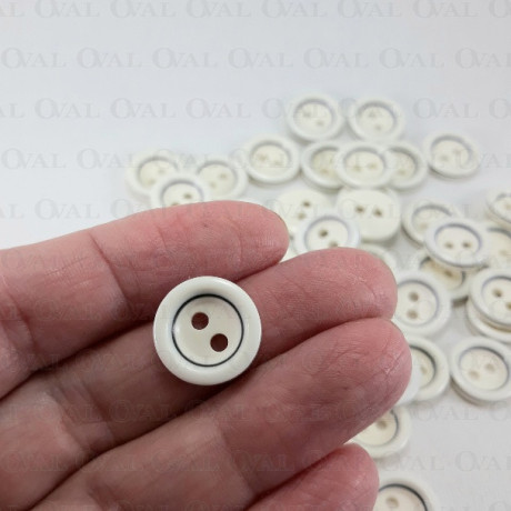 Guzik poliestrowy 15mm/144szt  4059