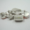 Decorative brooch - metal no: 1274